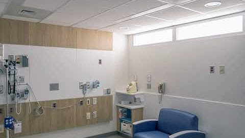 Lightglass Faux Windows Clerestory in Healthcare (Children