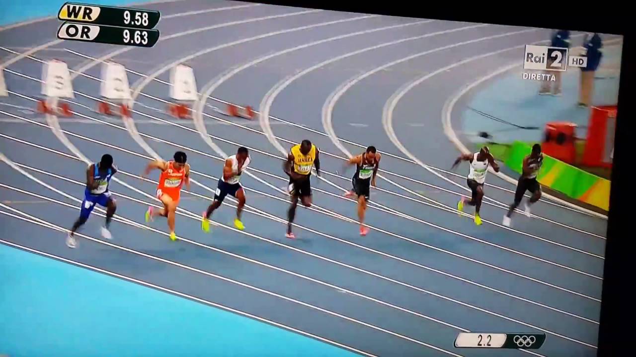 Bolt vince i 100 metri....Rio 2016