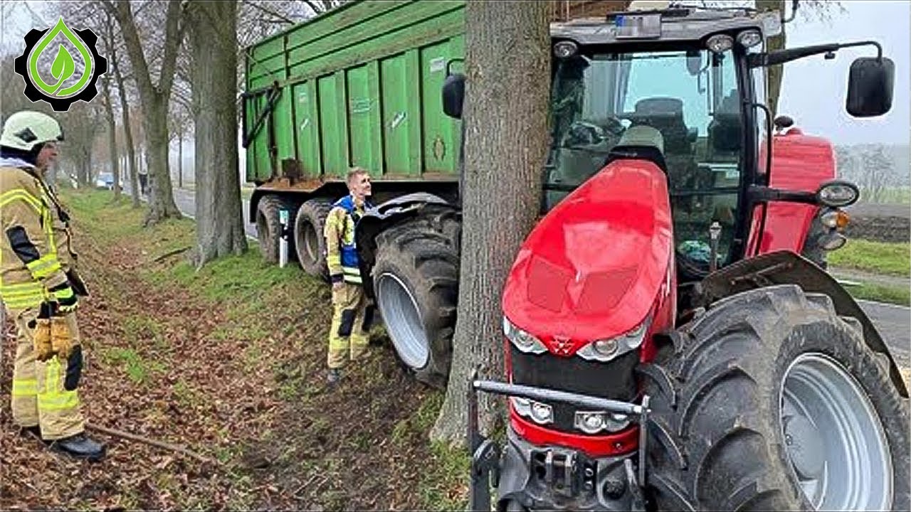 Dangerous Idiots Tractor Fails | Extreme Heavy Equipment Idiots at Work ...