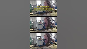 JP: 15T Fan Impeller Dynamic Balancing Machine