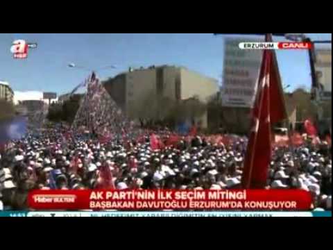 Ne dedigi anlaşılamayan Ahmet Davutoğlu..