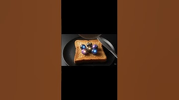 GALAXY ON TOAST😋#ai #aiart #asmrsounds #asmr #aiasmr #satisfyingvideo