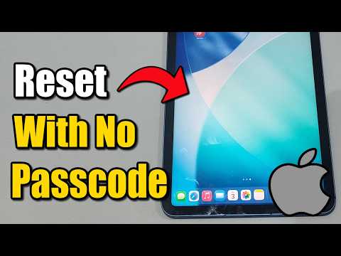 How to Reset your iPad if you forgot your passcode (Easy Tutorial