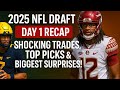 2025 NFL Draft Day 1 Recap | Shocking Trades & Top Picks Revealed!