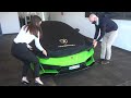 LIVRAISON de la nouvelle LAMBORGHINI d'un abonné !