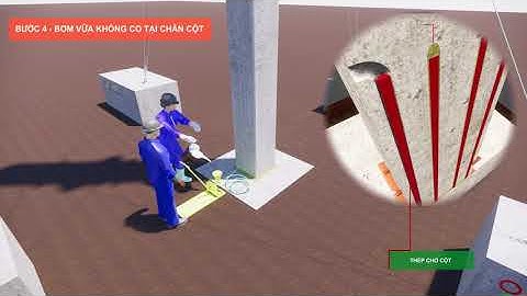 Biện pháp thi công cột dầm sàn lắp ghép