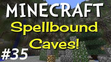 Minecraft Spellbound Caves E35 "God of Thunder" (Hardcore Super Hostile)