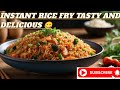 Instant rice fry kare.woh bhi tasty or laziz😋@shirin.cookingvlog.official