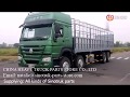 Exported howo truck  supplier of howotruck parts sinotruk parts exporter