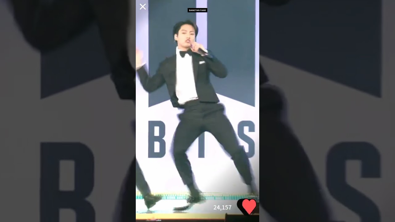 BTS - BUTTER at TMA 2021 (Jungkook Solo Cam)