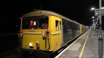 (HD) GBRf 8 Class 73 mega convoy - 19 & 21/4/19 at Tonbridge