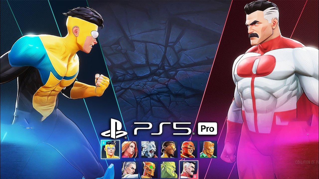 Invincible VS Gameplay All Characters PS5 PRO (4K 60FPS)