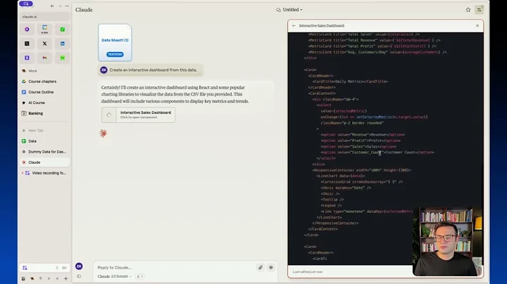 How to create interactive dashboards with AI