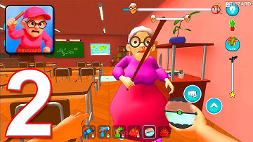 Schoolboy and Granny - Gameplay Walkthrough Part 2 - Episode 2 & 3 (iOS, Android)