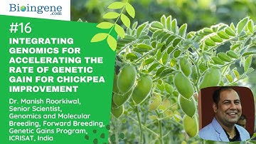 Webinar on Integrating genomics for accelerating the rate of genetic gain for chickpea improvement