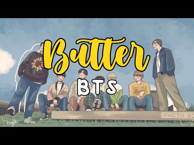 BTS - Butter // Lyrics Video class=