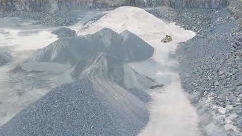 Quarry Stockpiles   3D Point Cloud