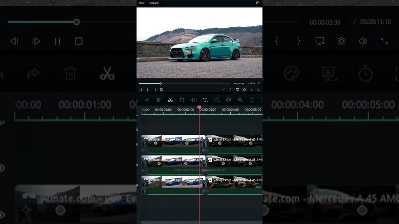 Create INSANE COLOR CHANGE EFFECT - Filmora 12 #creativegraphicz #filmora12 #edit