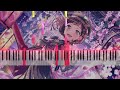 【ガルパ】サクラゼンセン【ピアノアレンジ】