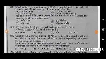 JOA IT (21-03-2021) post code -817 | SOLVED PAPER |COMPUTER SECTION |part 3
