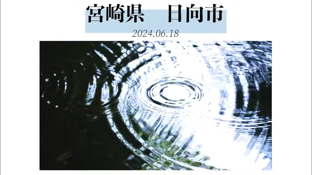 宮崎の山奥で雨上がりの落とし物を拾いにいく