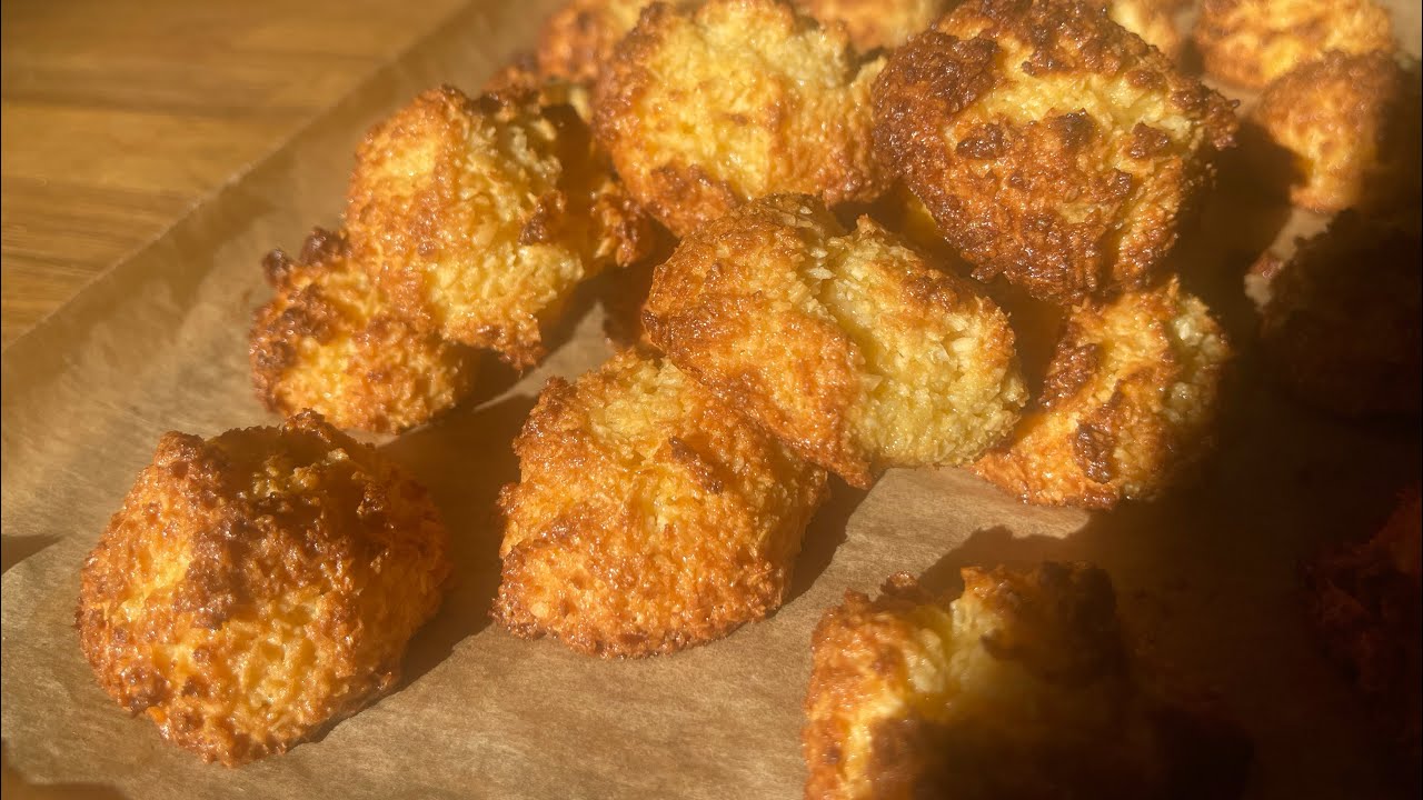 贄の町 CF返礼品 ココのレシピ Coconut Macaroons | Christmas Cookie