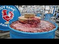 From Chili to Sauce: Inside the Sriracha Production Process | -- Production Line --