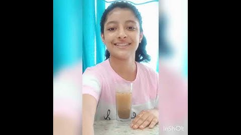 Class 7th Student Showing Experiment on Soil Profile