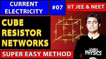 Equivalent Resistance of Cube || Complex Resistor Networks (Part-2) || Super Easy Tricks