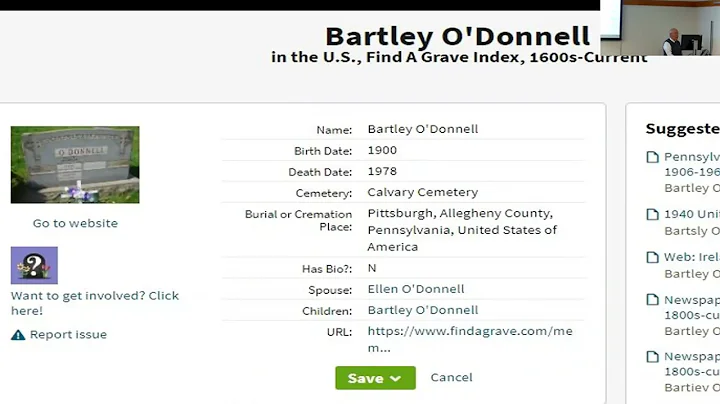 Irish Census - Vaughn Johnson  (15 Apr 2022)