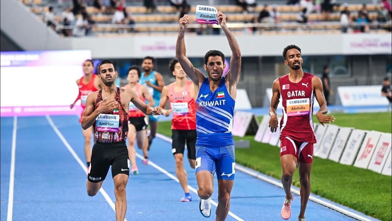 800m Men Final | 26th Asian Athletics Championships 2025 Gumi