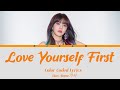 Ridam Love Yourself First Female Version Color Coded Lyrics Official 