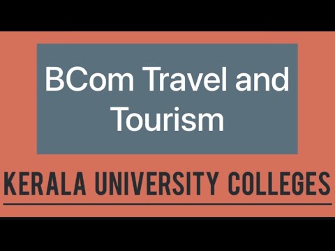 BCom Travel and Tourism - Kerala University College