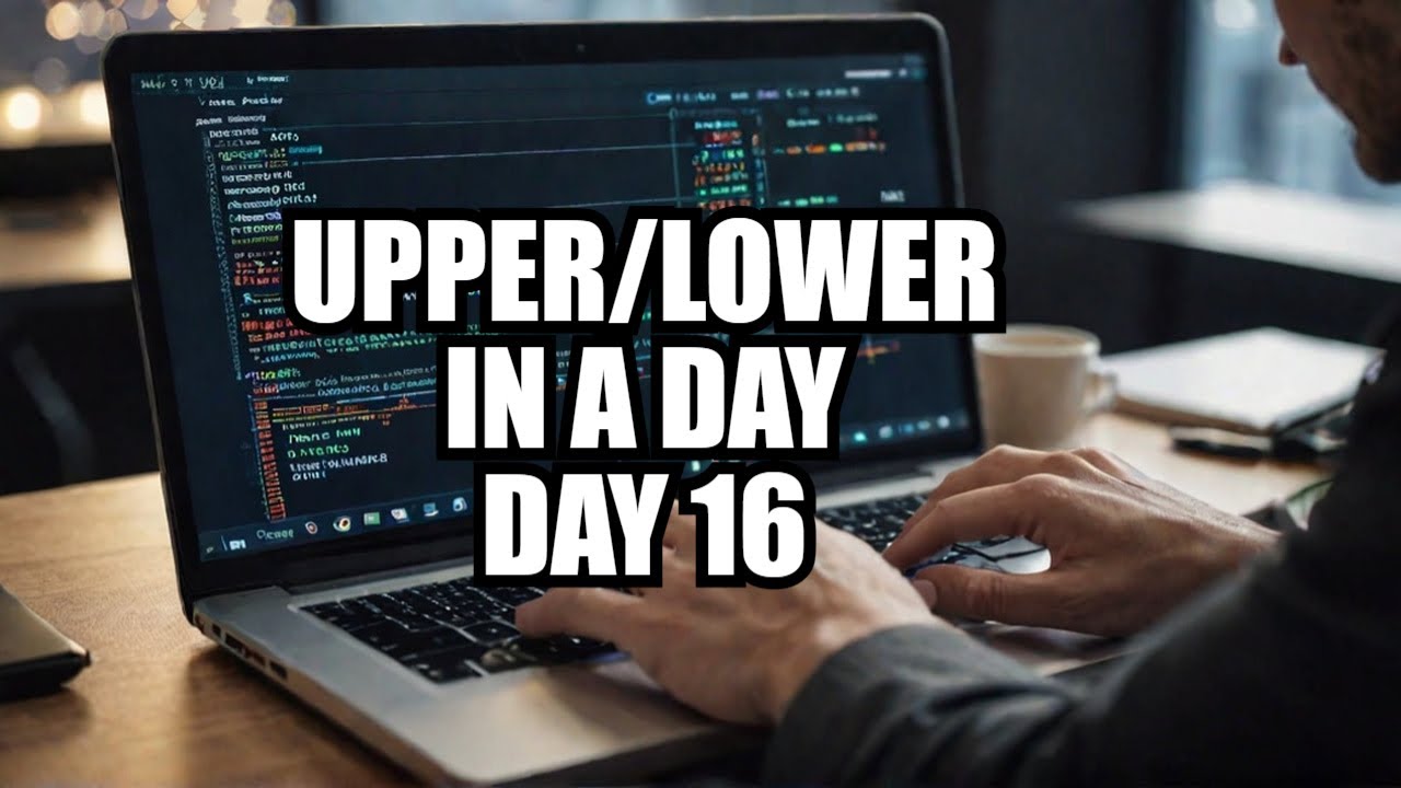 Can You MASTER SQL UPPER and LOWER Functions in Just One Day? - YouTube