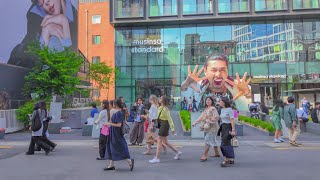 Seoul Walking Tour 🇰🇷 | Trendy Street Fashion in Seongsu on a Warm Sunday Afternoon (4K)