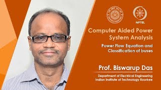 Power flow equations and classification of buses