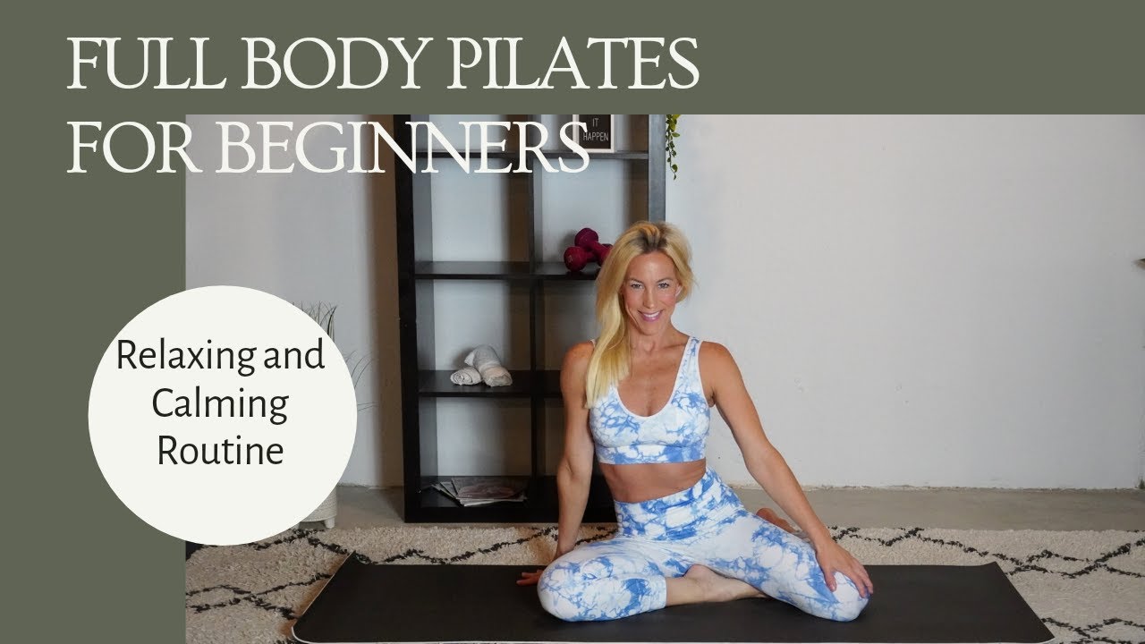 18 MINUTE FULL BODY PILATES WORKOUT FOR BEGINNERS | RELAXING + CALMING PILATES ROUTINE
