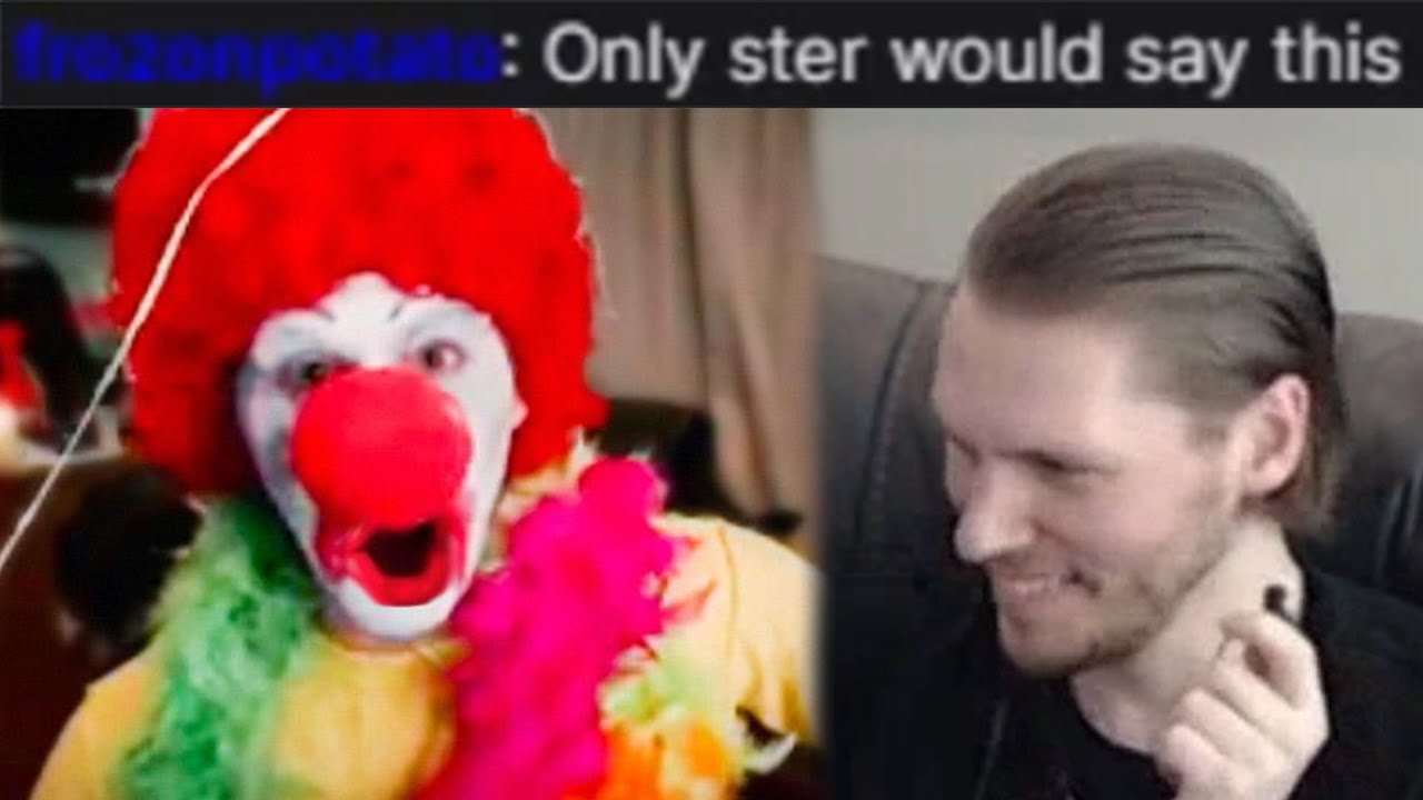 jerma and ster creepy old circus guy rant - YouTube
