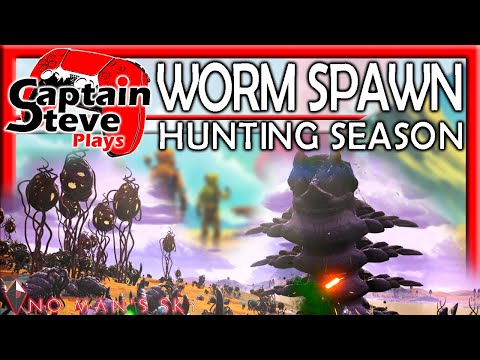 No Man's Sky Endurance How To Find Worm Spawn Nests NMS Captain Steve Guide Visceral Synthesizer Bug