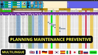 Application de Gestion de Maintenance Préventive sur Excel / GMAO Excel / CMMS Excel screenshot 3