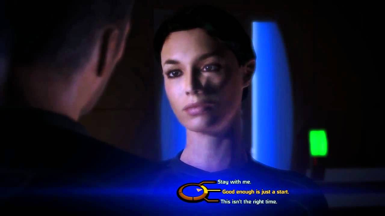 Mass Effect Ashley Romance Make Me Xd Youtube 