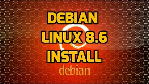 Debian Jessie 8.6 with Non-Free Software Install