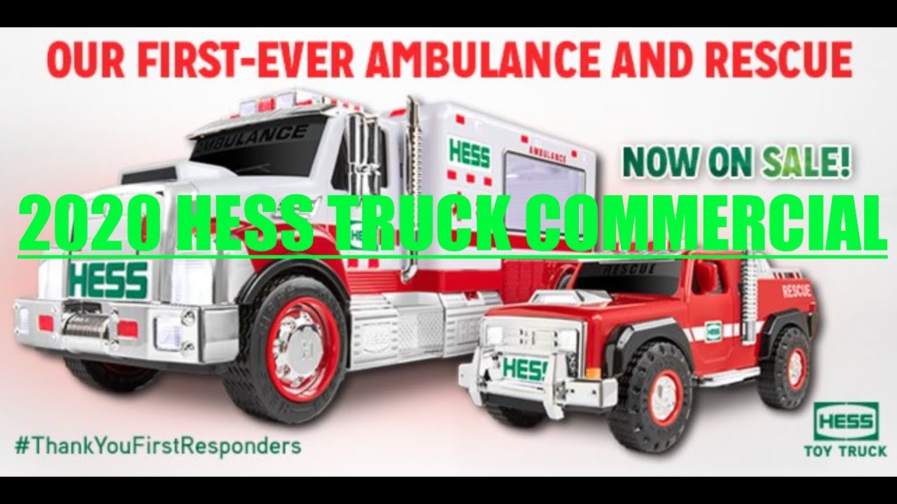 CRF Reveals and Reviews the 2020 Hess Truck Commercial YouTube