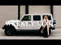 Weekly Vlog - JEEP WRANGLER LOAN, BROWS & BTS