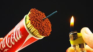 TOP 5 Match Tricks Experiments Life Hacks