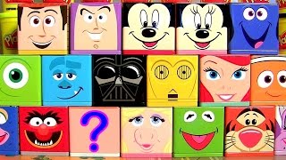 CUBEEZ Disney Surprise Boxes Mystery Tin Toys Pooh Tigger Ariel Sulley Buzz Woody StarWars Mickey