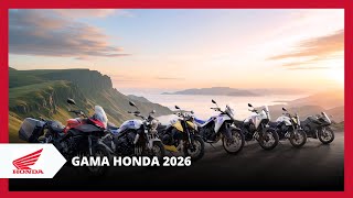 Nueva gama de motocicletas Honda 2026