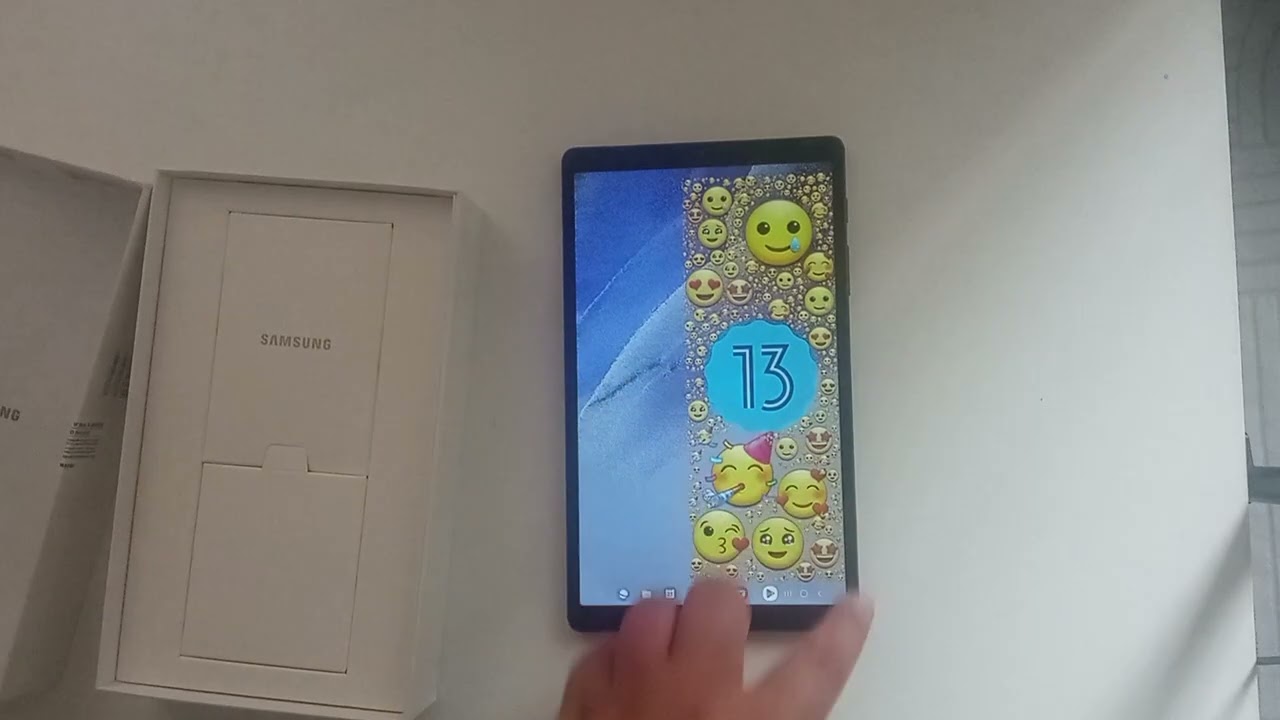 Samsung Galaxy Tab A7 Lite Kutu Açılımı