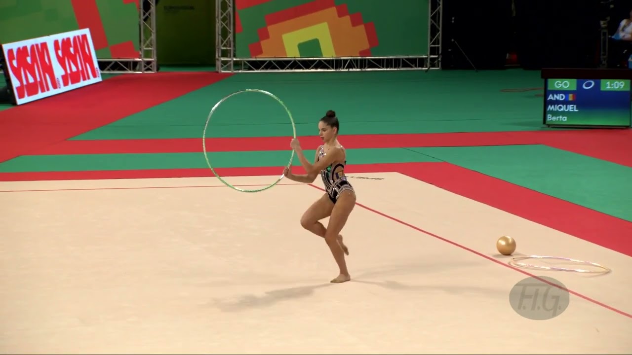 MIQUEL Berta (AND) - 2022 Rhythmic Worlds, Sofia (BUL) - Qualifications Hoop