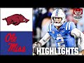 Arkansas razorbacks vs ole miss rebels  full game highlights